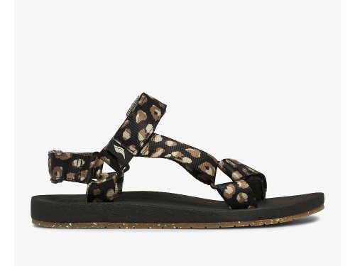 Keds Trio Eco Sandal with Tencel™ Női Szandál Leopárd | HU-92783